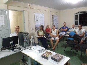 A oficina foi ministrada pelo produtor cultural Luciano Guimarães