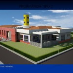Maquete da nova Creche