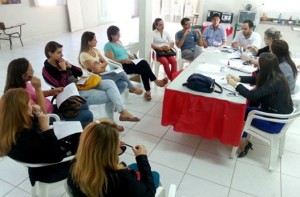 Reunião da comissão que busca o Selo Unicef