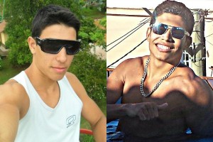 Douglas Rodrigues Correia, 19, e Ruan Andrade, 18, morreram em um acidente envolvendo uma caminhonete e um caminhão, em Guarapari. Foto: reprodução Facebook