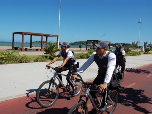 O policiamento será realizado com policiais a pé, em bicicletas, viaturas, motos e a cavalo.