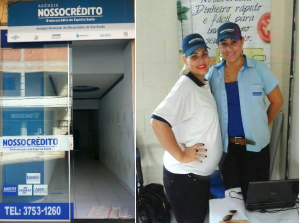 Agência Nosso Crédito funciona  no centro de Vila PAvão