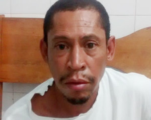 Acusado ainda tentou fugir, mas foi detido pela polícia Foto: Divulgação
