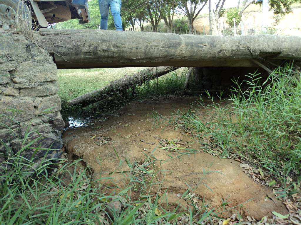 Em Vila Pavão a maioria dos Córregos estão praticamente secos 