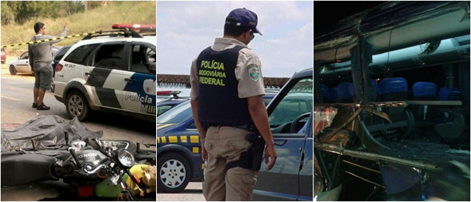 Na quinta-feira (04) pelo menos cinco acidentes foram registrados. Um homem morreu em Anchieta, após perder a direção do carro e cair de um barranco. Nesta sexta-feira (05)