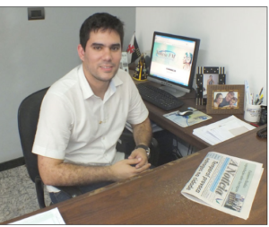  Daniel Barbosa Ferrari é o diretor administrativo da TV Notícia 