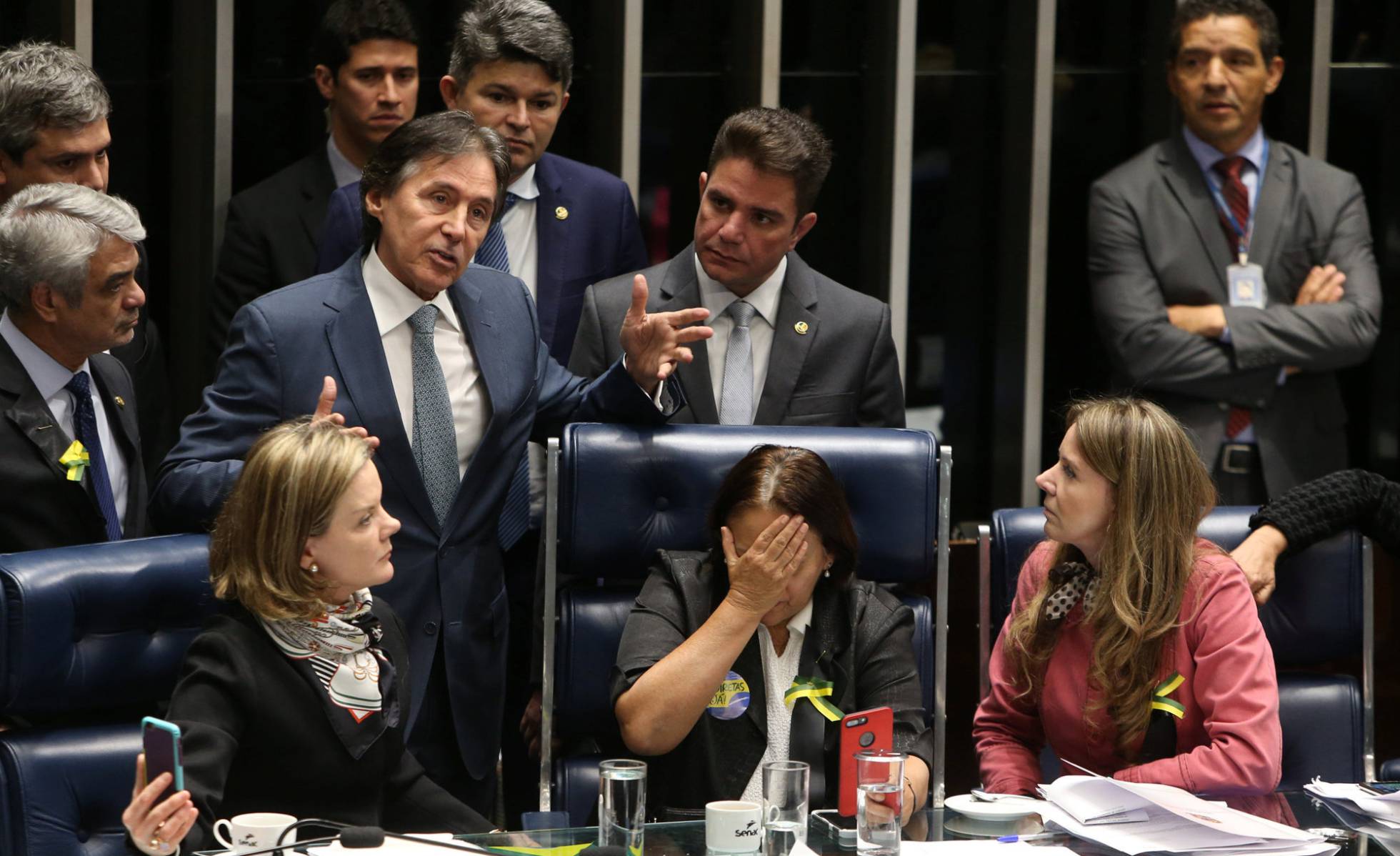 Reforma trabalhista é aprovada no plenário do Senado. ADRIANO MACHADO Reuters