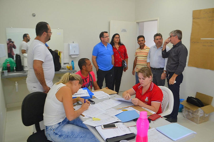 Atendimentos na Unidade Saúde