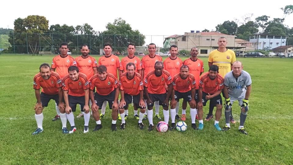 A equipe veteranos do Atlético Pavoense