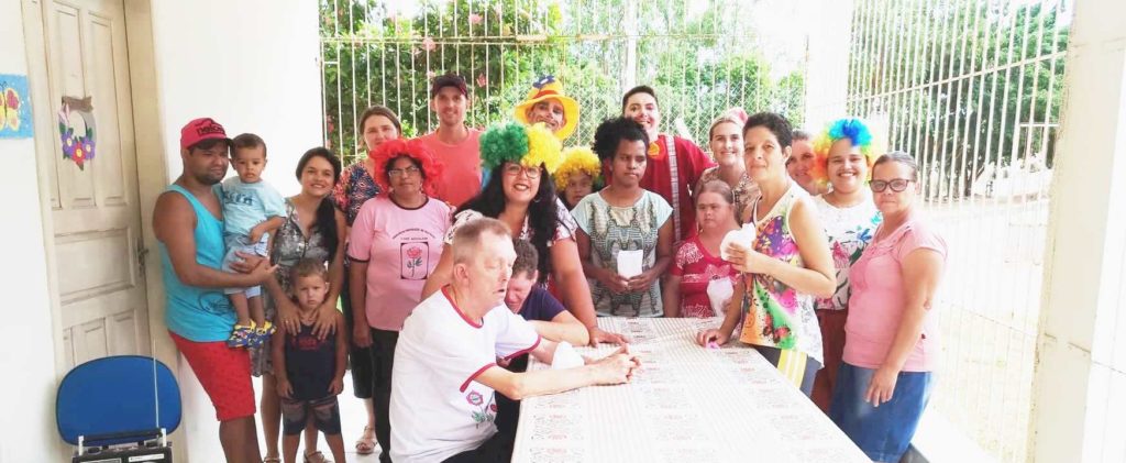 O retorno às atividades foi comemorado com muita alegria