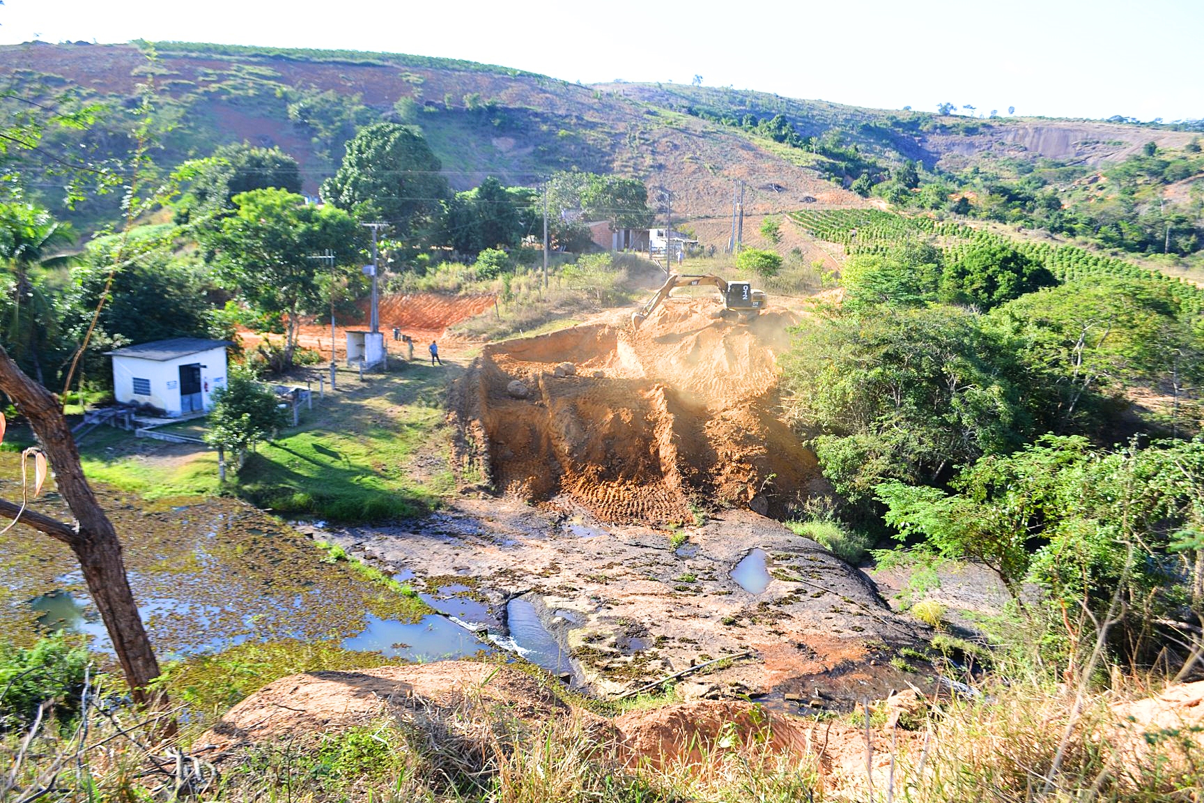 O local foi escolhido após estudos, uma vez que agrega duas grandes bacias hidrográficas: a do Córrego do Socorre e Córrego São Sebastião. 