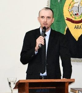 O Presidente da Câmara de Vila Pavão, Marcos Laurenço Kloss
