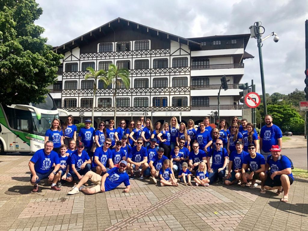 Grupo visitou vários pontos turísticos da região