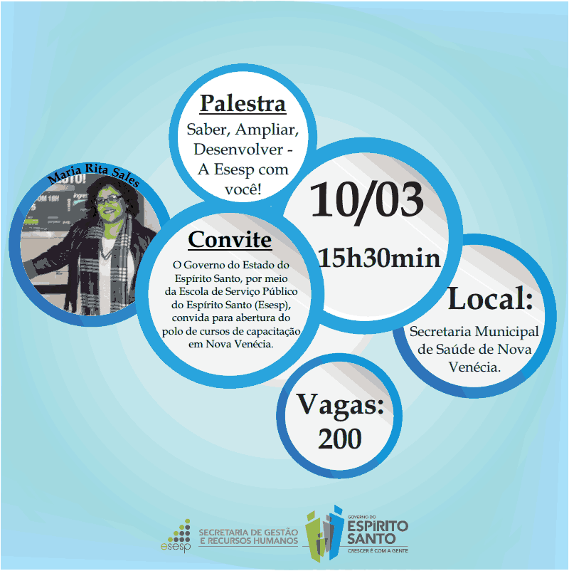 Abertura das Capacitações do Polo de Nova Venécia marcada para 10 de março