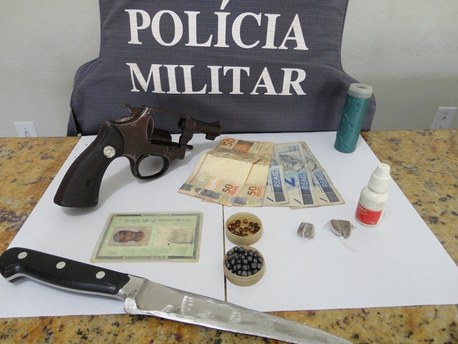 PM prende lavrador acusado de tentativa de homicídio em Vila Valério