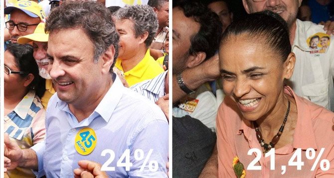 Pesquisa CNT/MDA mostra Dilma (40,6%) na liderança e Aécio (24%) à frete de Marina (21,4%)