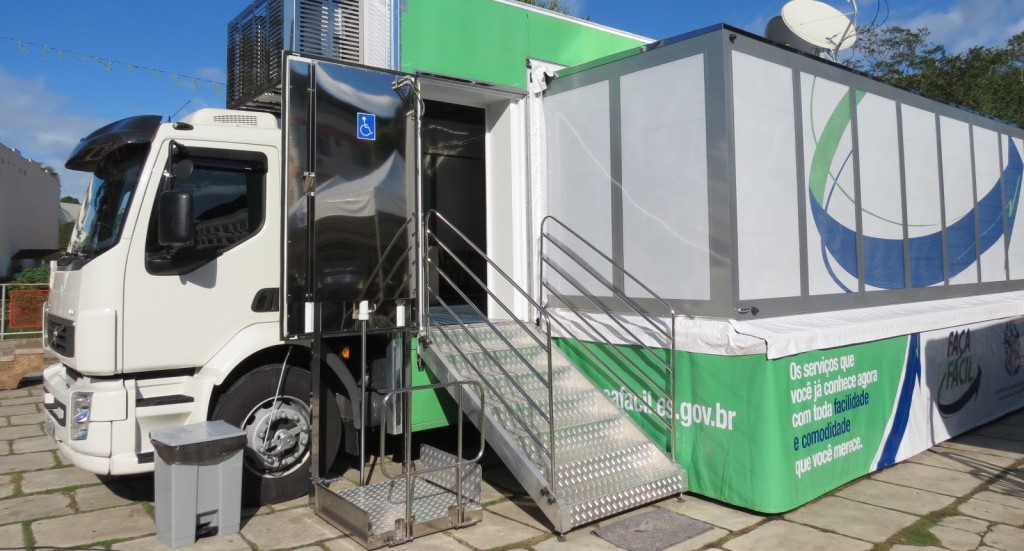 Caminhão do Faça Fácil confecciona documentos de graça em Vila Pavão a partir desta segunda-feira, 16