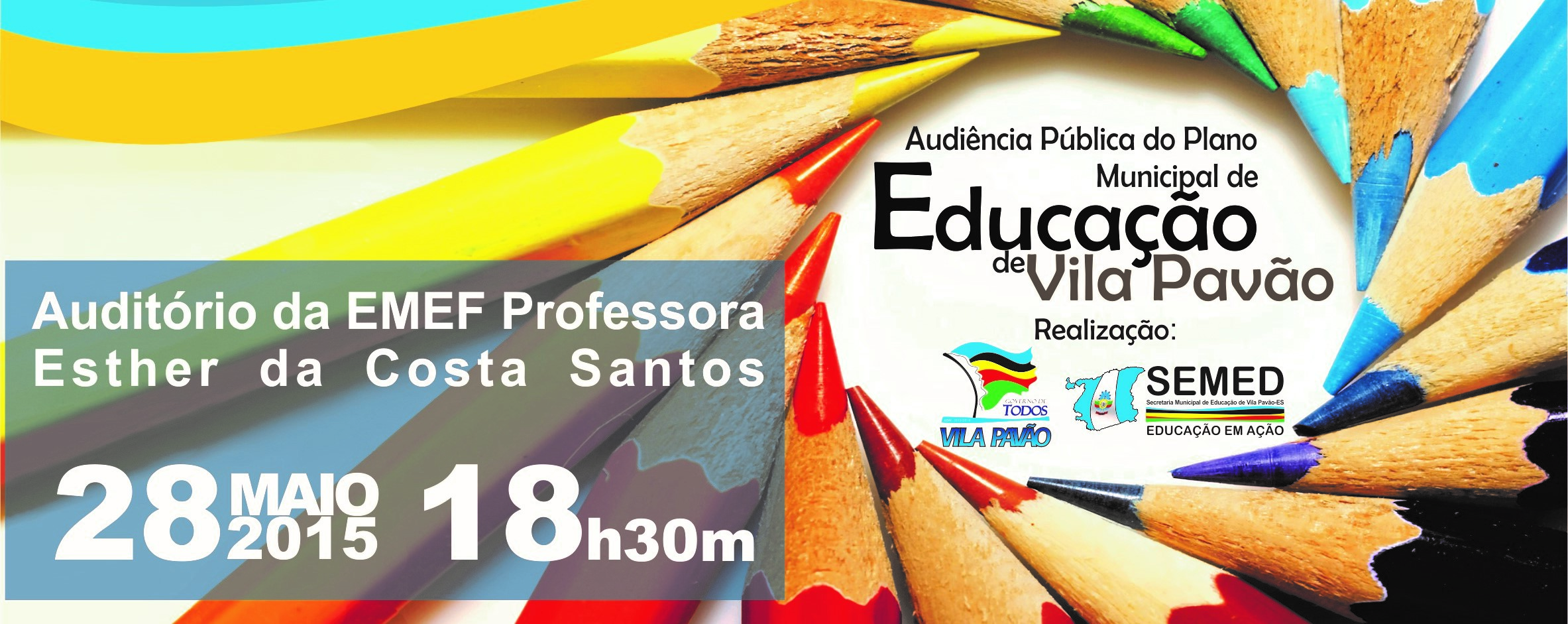 Vila Pavão promove Audiência Pública para debater Plano Municipal de Educação