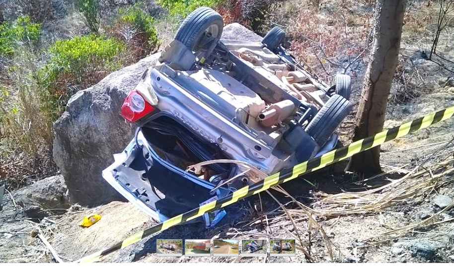Tragédia: Acidente na rodovia que liga os municípios de Vila Pavão e Barra de São Francisco tira a vida de três pessoas