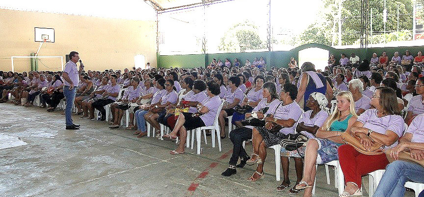 Festa promovida pelo STR de Nova Venécia e Vila Pavão reúne mais 400 mulheres