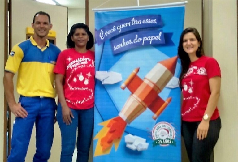 “Papai Noel dos Correios”,  este ano, levará presentes às crianças do CMEA Praça Rica