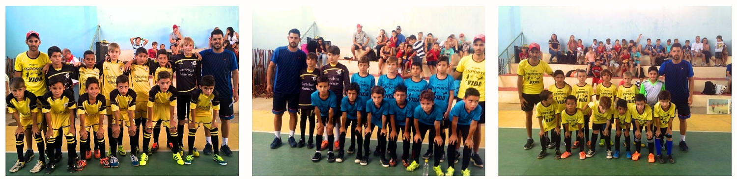 Equipes de Vila Pavão se destacam na Copa Garra de Futsal Infantil