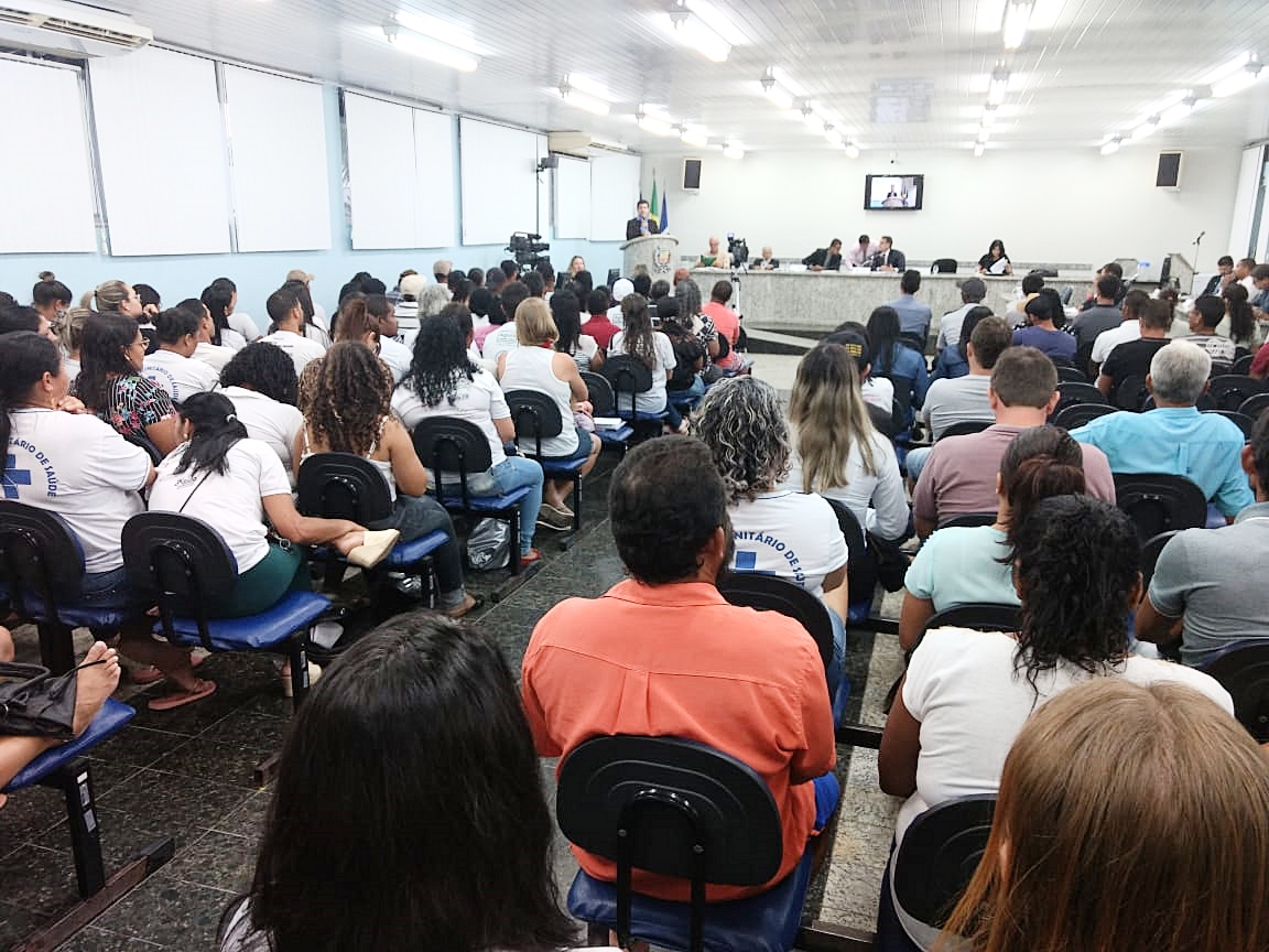 STR e Fetaes apresentam na Câmara de Nova Venécia, os impactos sociais e econômicos da reforma da previdência