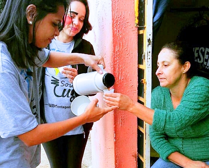  Missionária pavoense presta serviço voluntário às mamães de Brumadinho