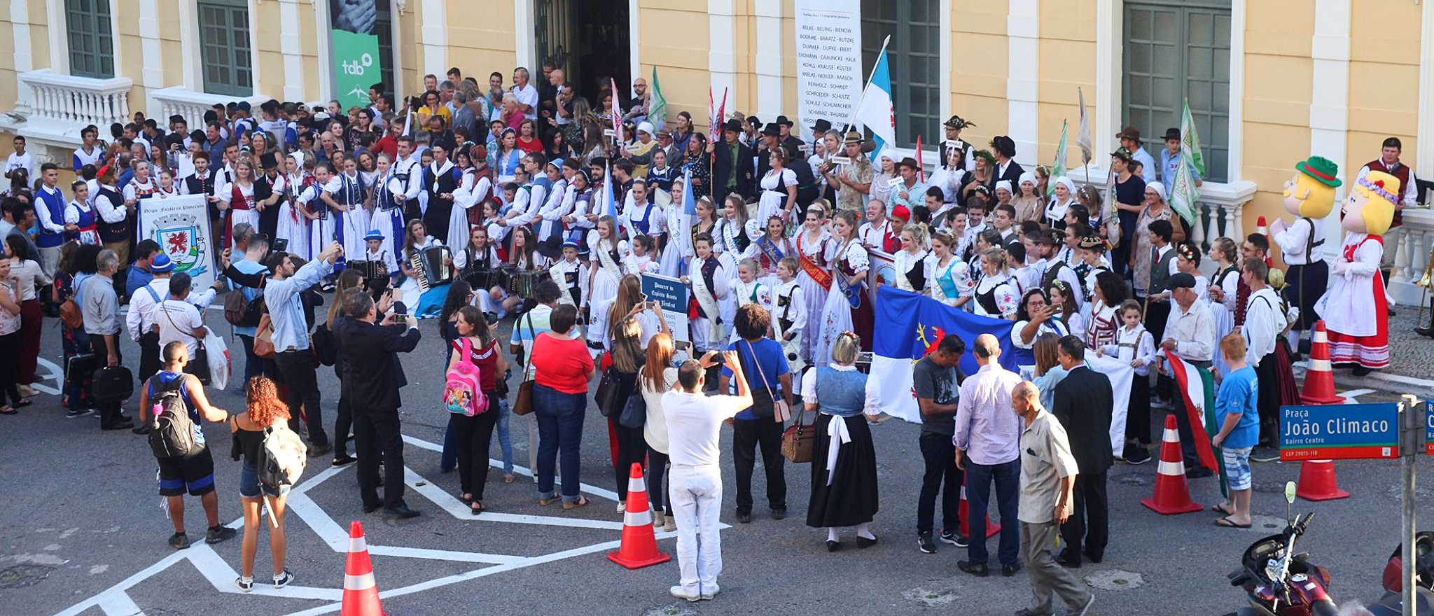 160 anos da Imigração Pomerana no ES. Comunidades de Vila Pavão são homenageadas