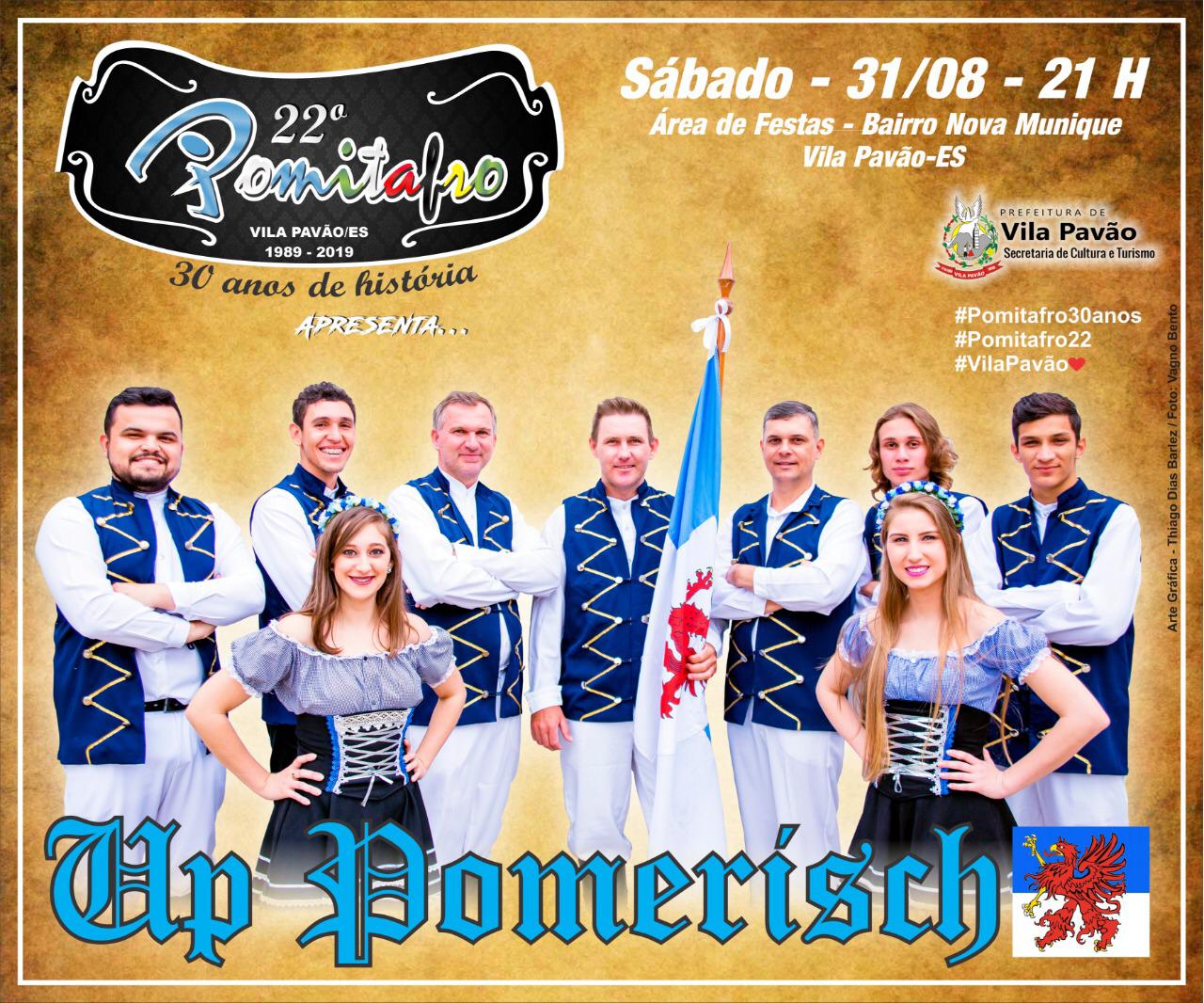 Banda Up Pomerisch vai lançar música sobre a Pomitafro