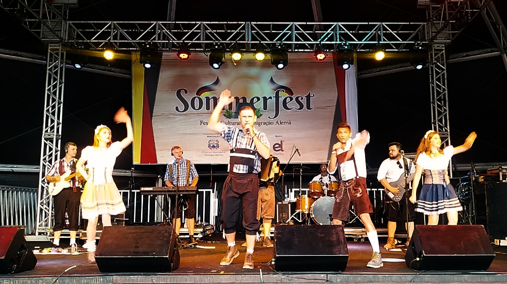 Banda Up Pomerisch de Vila Pavão vai gravar músicas sobre as manifestações culturais pomeranas