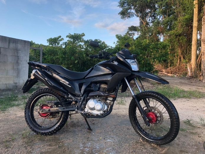 Moto é furtada no interior de Vila Pavão