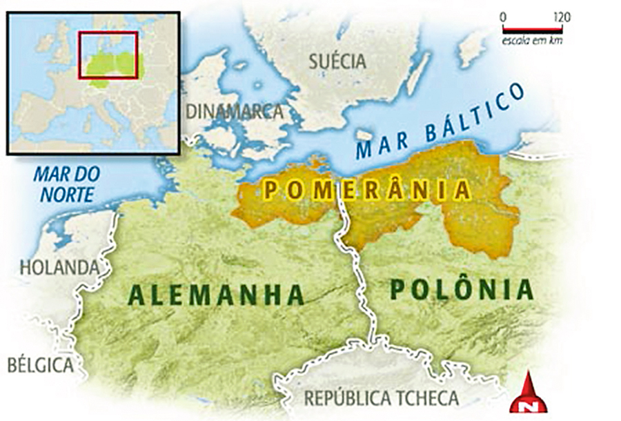 Vila Pavão, a Pomerânia do norte do Espírito Santo