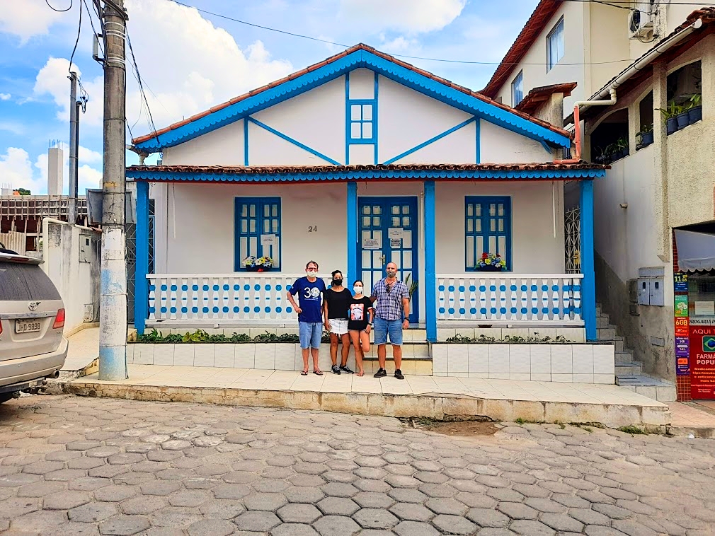 Geógrafo alemão investiga suas raízes em Vila Pavão