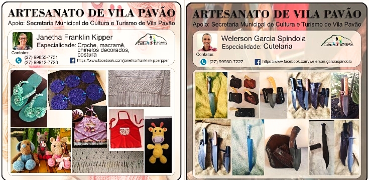 Vila Pavão vai dar visibilidade ao trabalho dos artesãos locais