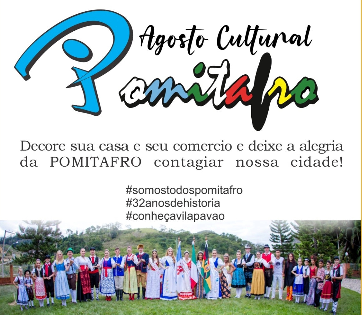 Vila Pavão promove o Agosto Cultural para reviver a Pomitafro