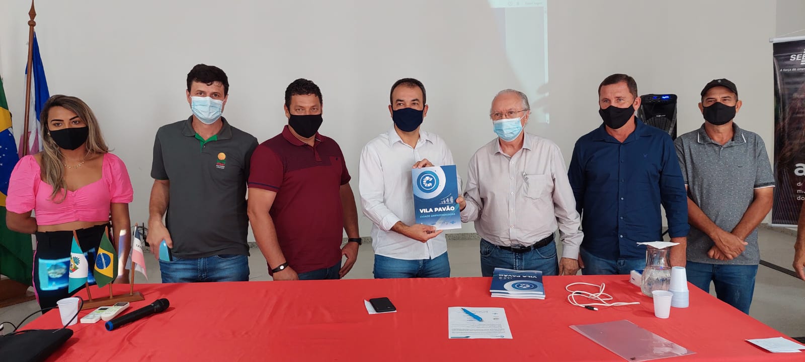Vila Pavão oficializa adesão ao Programa Cidade Empreendedora