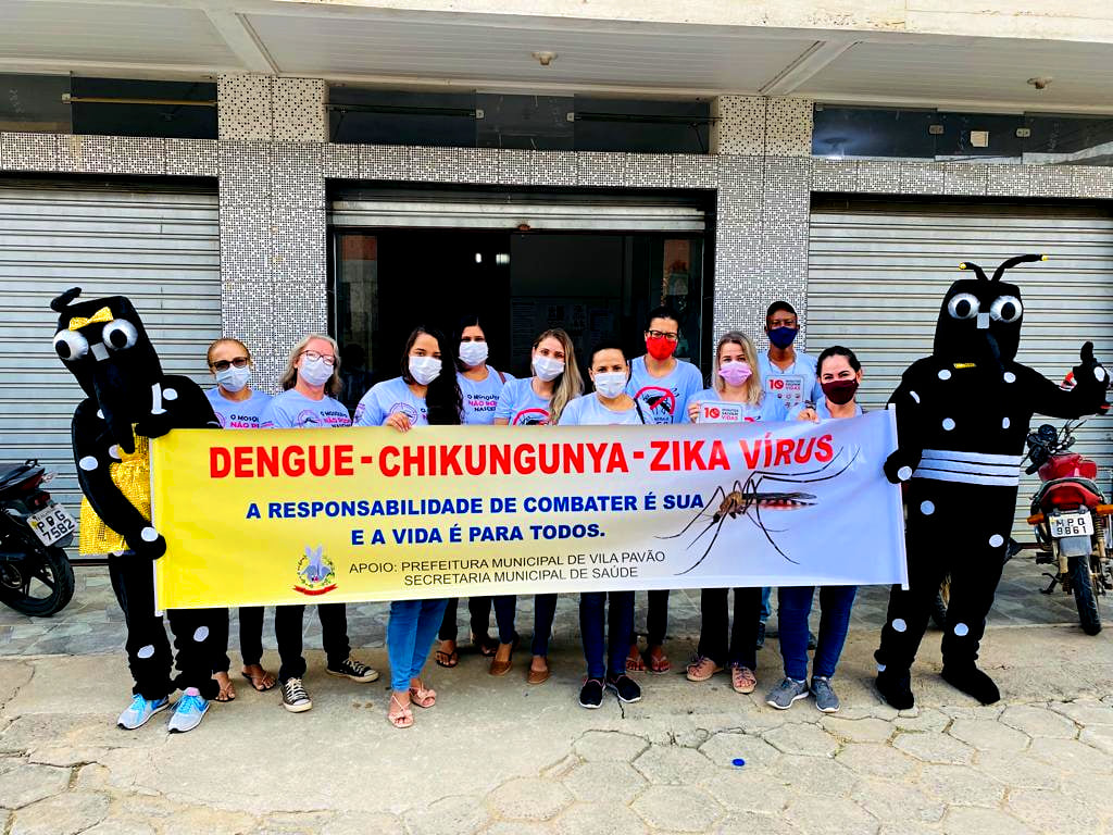 Dia D. Vila Pavão realiza mobilização de combate à dengue