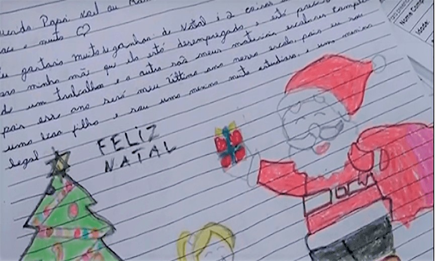 Campanha ‘Papai Noel dos Correios’. Vila Pavão tem 38 cartinhas à espera de padrinhos