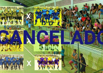 Rodada final do Campeonato de Futsal, prevista para esta nesta sexta-feira está cancelada