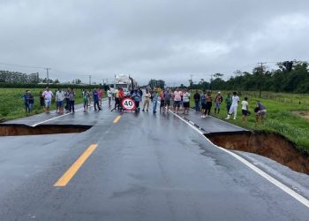 Veja as rodovias federais e estaduais interditadas pelas chuvas