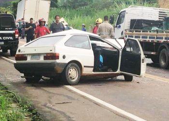 Acidente grave na rodovia que liga Nova Venécia a São Gabriel da Palha provoca duas mortes