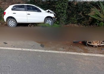 Policial penal morre em acidente na ES 080, em Barra de São Francisco