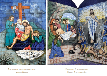 Morre aos 92 anos a artista plástica que criou os painéis da via sacra na Fazenda Veloso