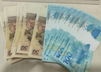 Adolescente tenta passar R$ 1,5 mil em notas falsas e acaba preso em Nova Venécia