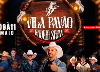 Montaria em touro, música e cultura sertaneja. Rodeio Show agita Vila Pavão no próximo fim de semana