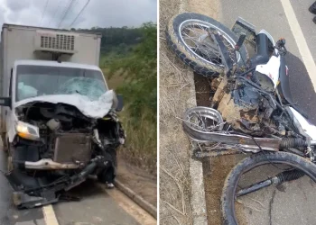 Duas pessoas morrem em acidente entre dois veículos em Barra de São Francisco