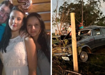 Tragédia Familiar; pai, mãe e filha morrem em grave acidente na ES 130 em Nova Venécia