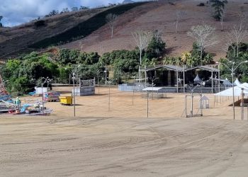 Parque de festas recebe últimos ajustes para a 26ª edição da Pomitafro