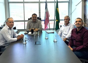 Vereadores de Vila Pavão participam de agenda em Vitória e garantem caminhão compactador para o município